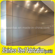 Indoor Stainless Steel Metal Wall Cladding Facade (KH-WC001)